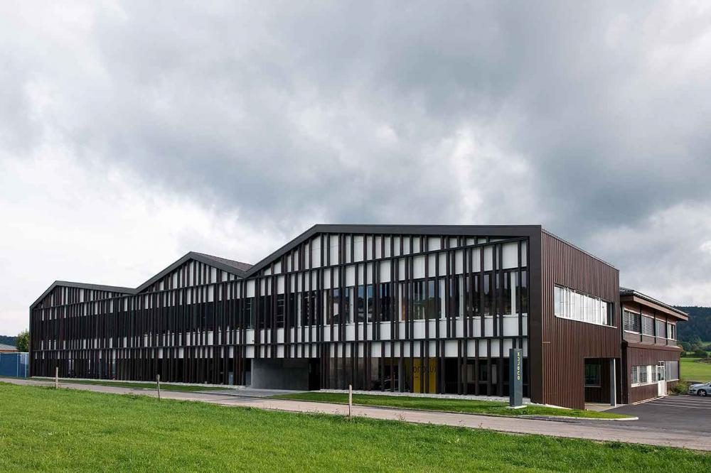 Façade du bâtiment Orolux